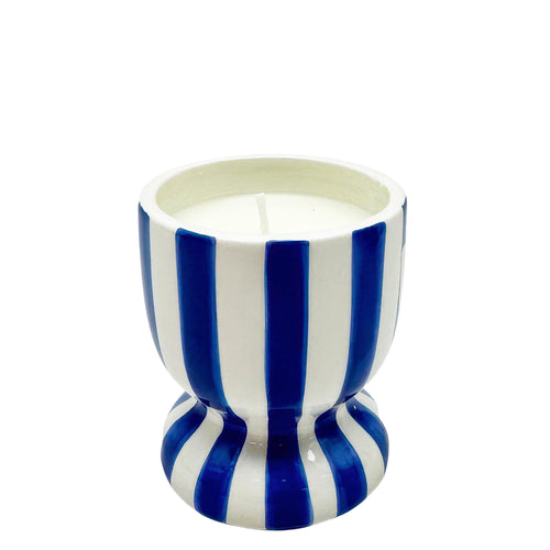 Lineage candle - Blue & white