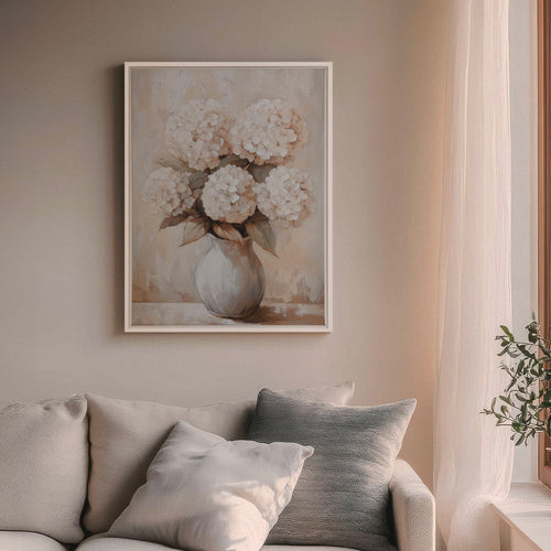 Toile - Ivory blooms