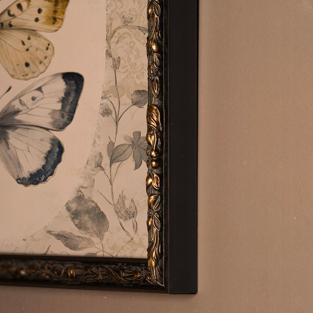 Toile vintage - Danse du temps