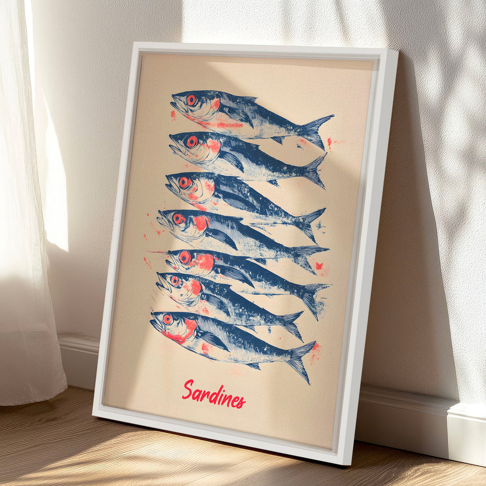 Canvas - Les sardines