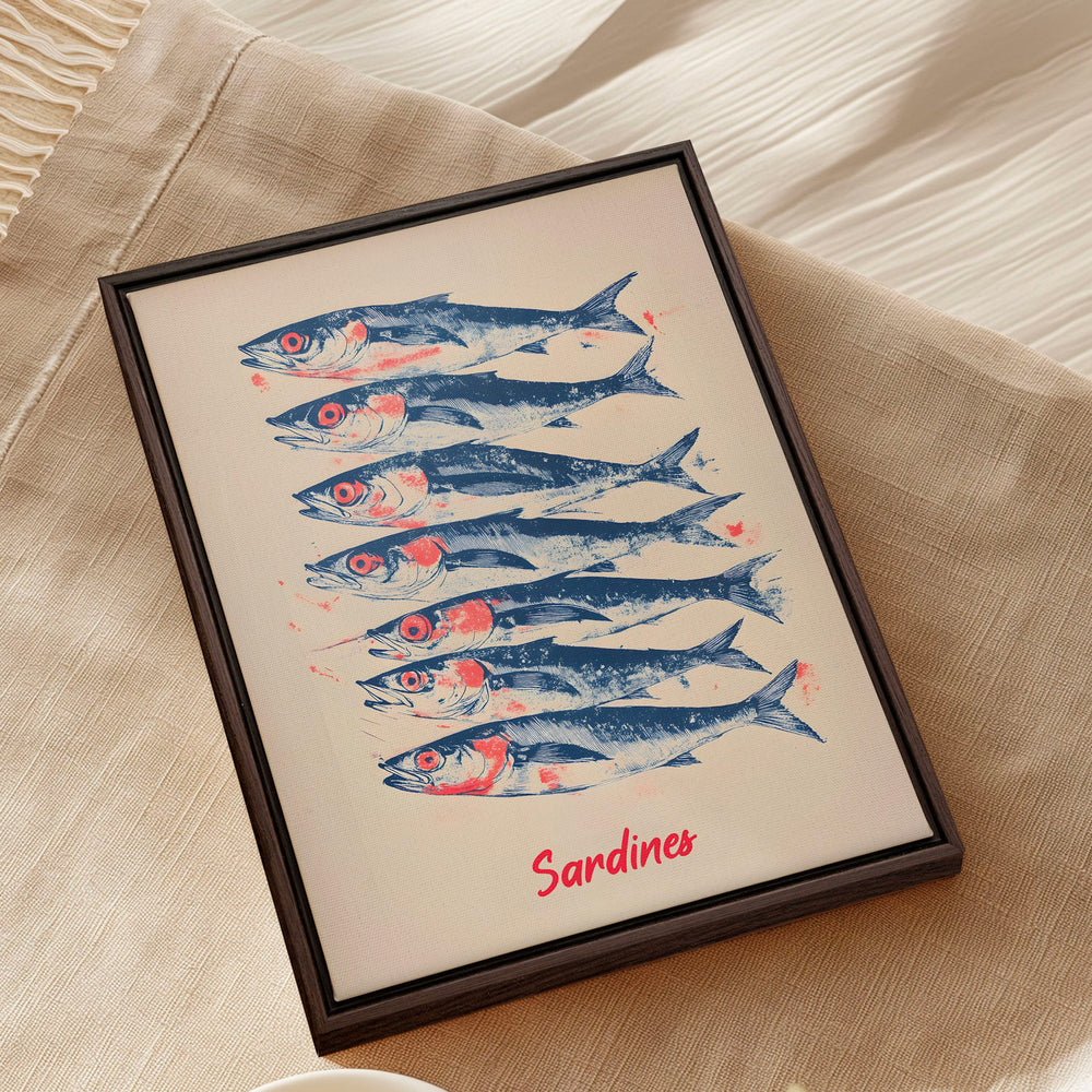 Canvas - Les sardines
