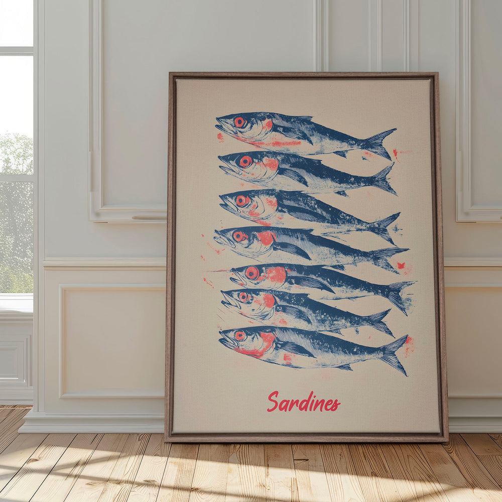 Canvas - Les sardines