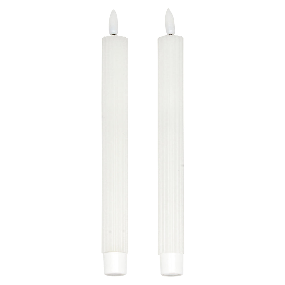 Bougies blanches (2) LED