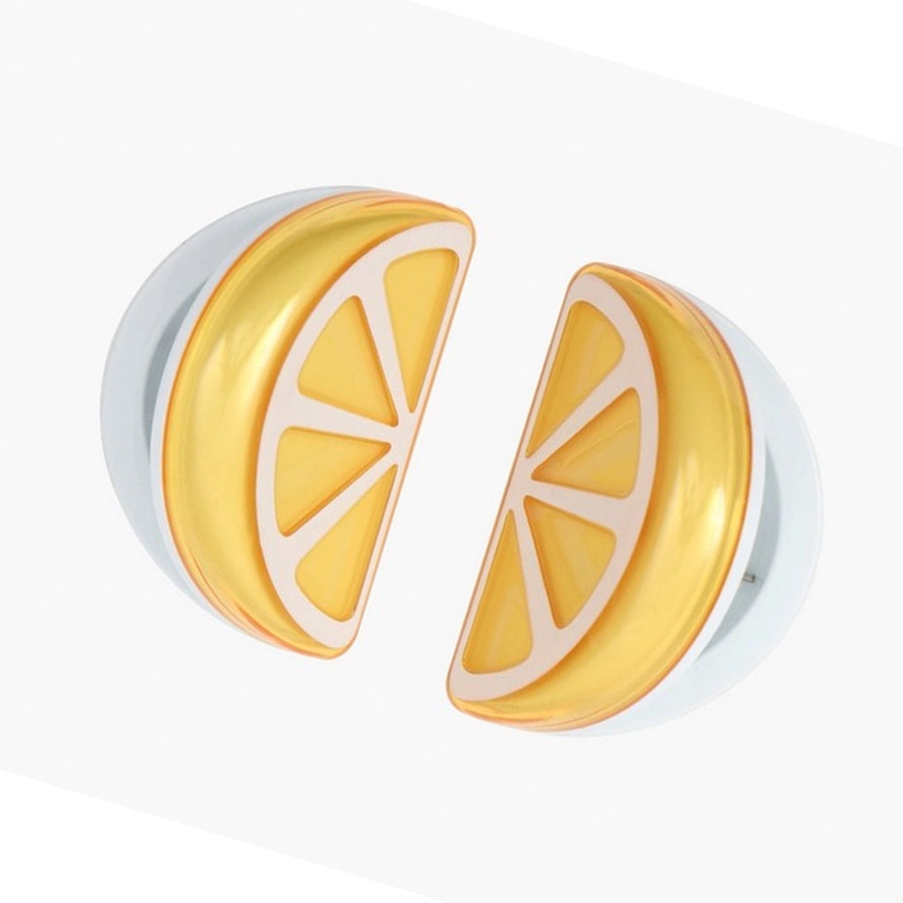 Ensemble pinces à sac (2) - Citron