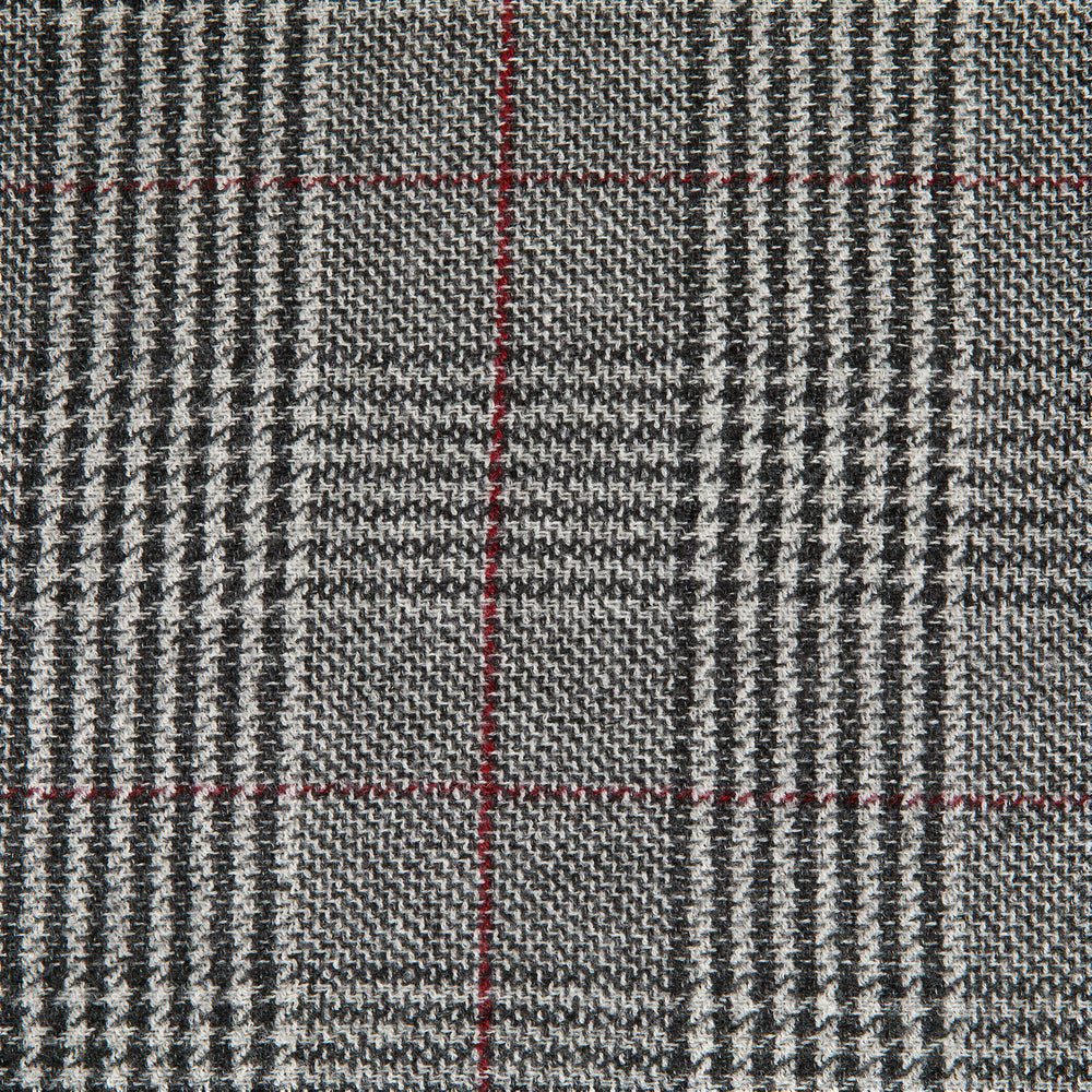 Plaid scarf - Black