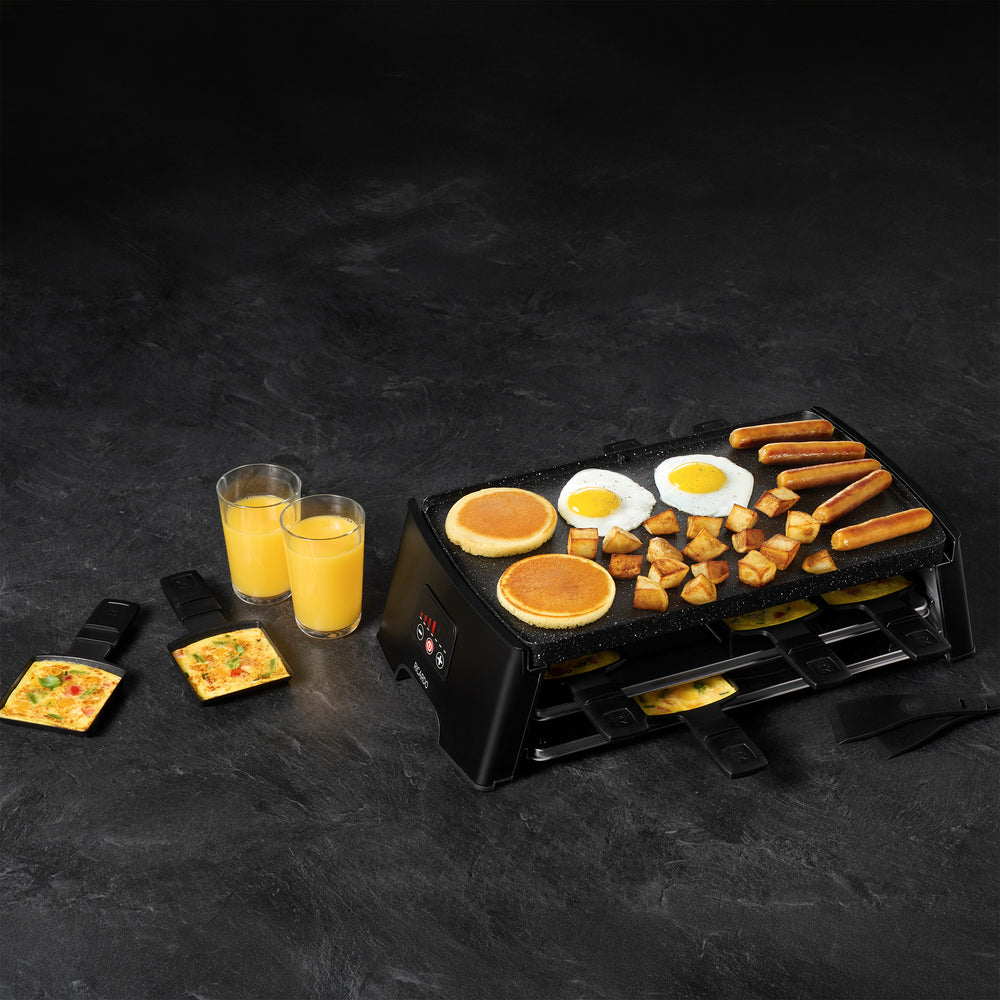 Ensemble à raclette digitale - 8 personnes
