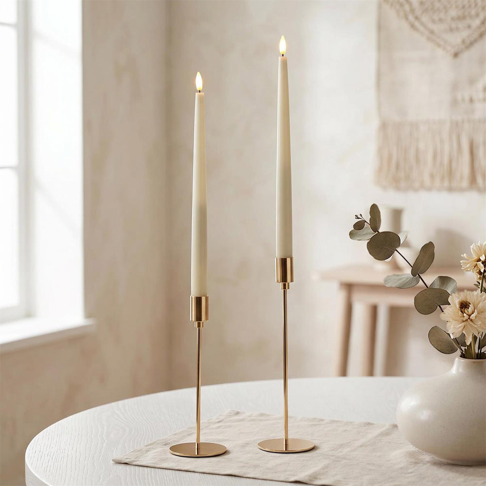 Classic gold candle holder