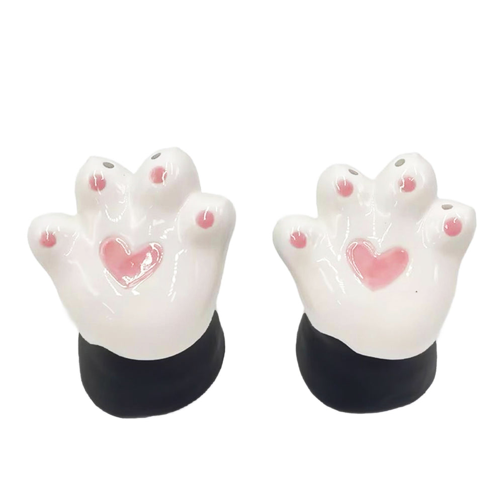 Ensemble salière & poivrière - Pattes de chat