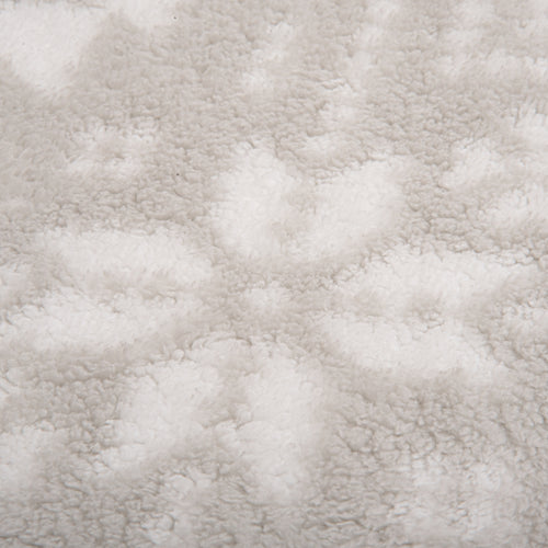 Jeté en sherpa - Sapins & flocons