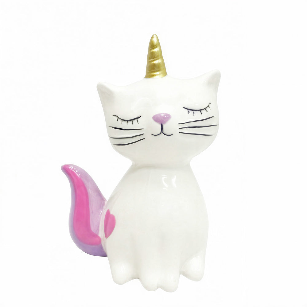 Piggy Bank - Unicorn Cat