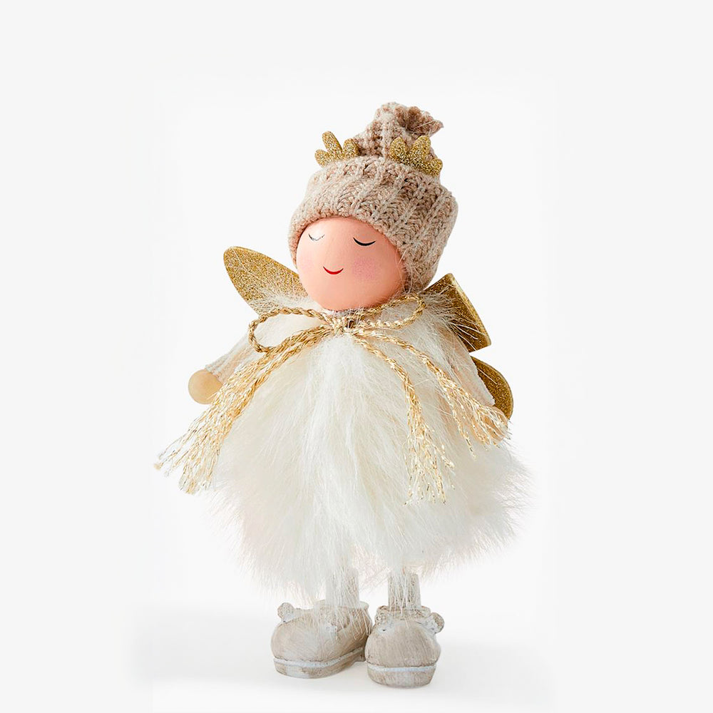 Petit ange fluffy - Blanc