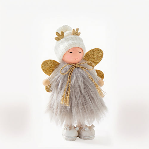 Petit ange fluffy - Gris