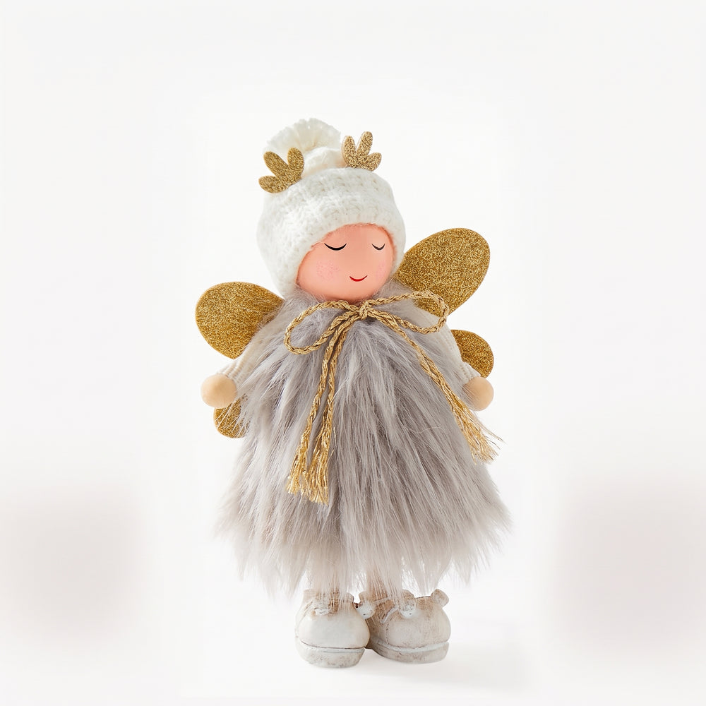 Petit ange fluffy - Gris