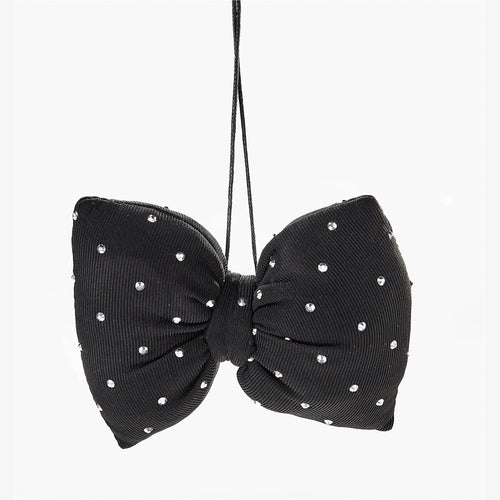 Ornement boucle noire