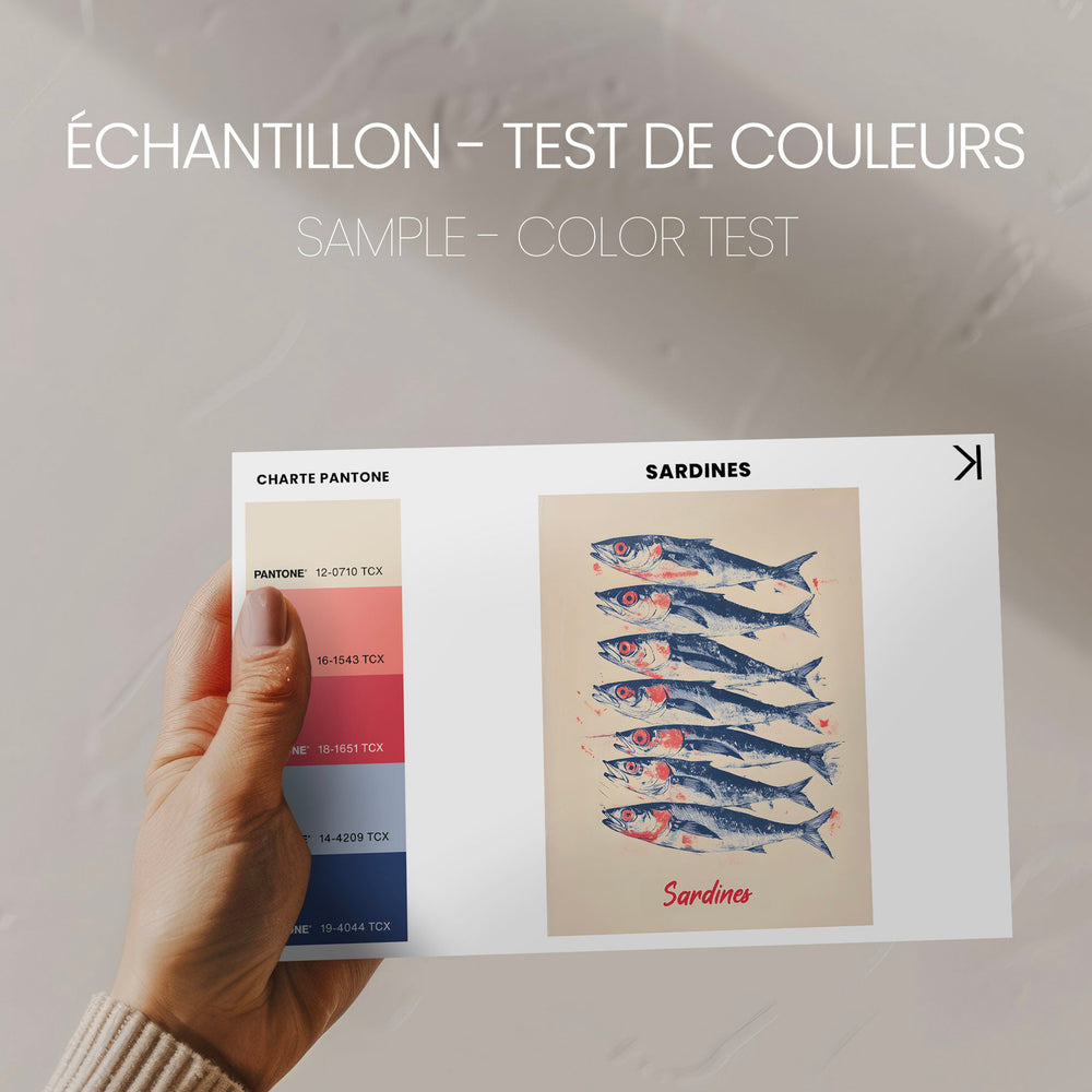 Canvas - Les sardines