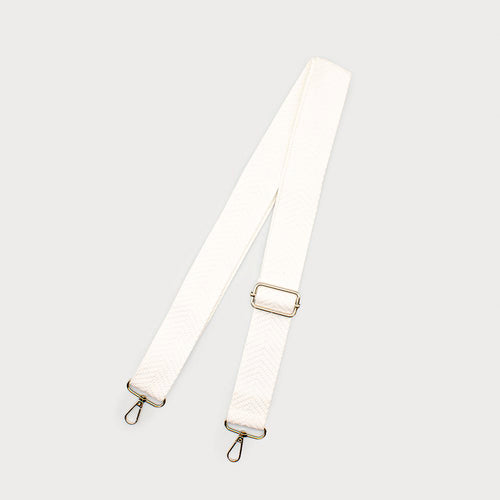Adjustable bag strap - Ivory
