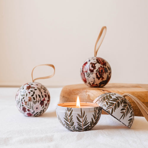 Christmas bauble candle - Wintea