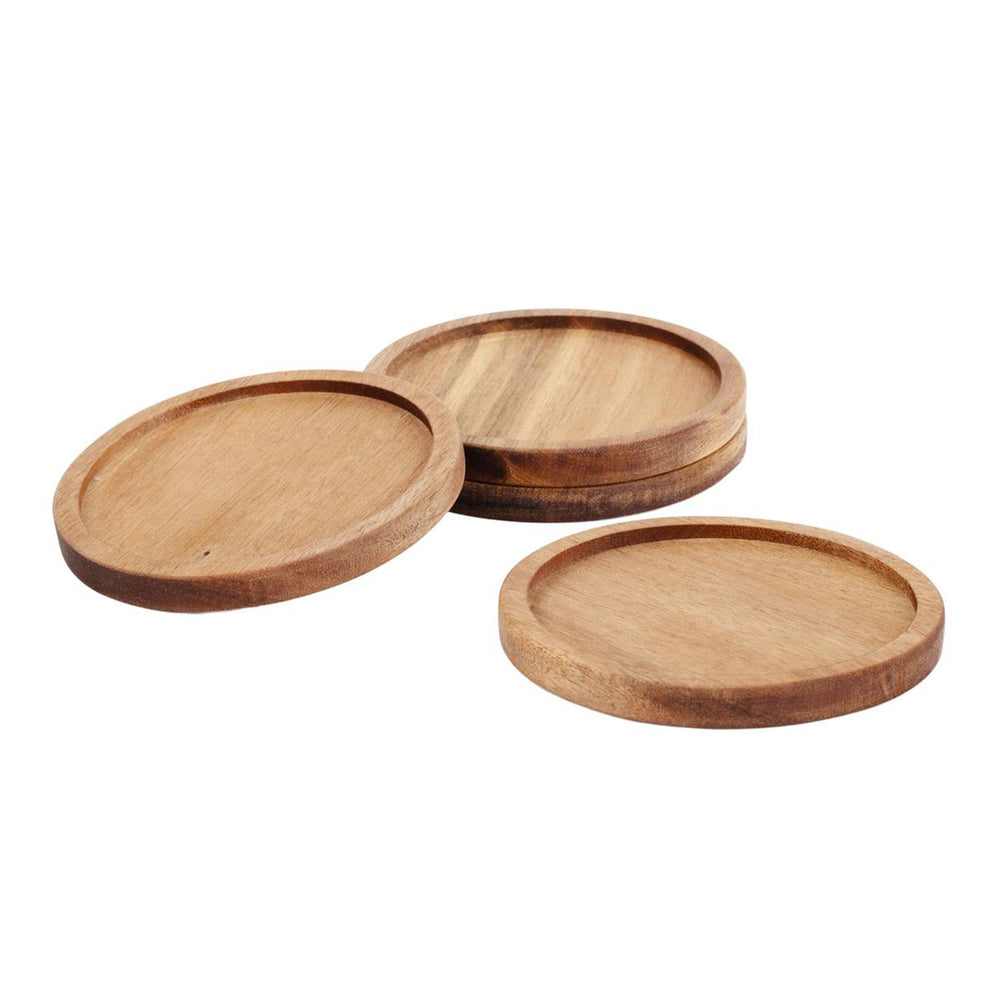 Set of 4 round coasters