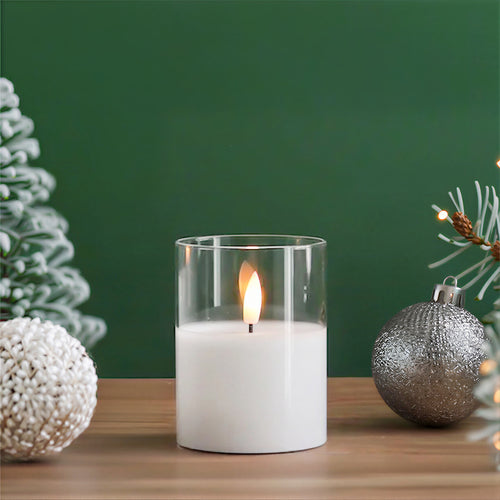 White LED Pillar - Small