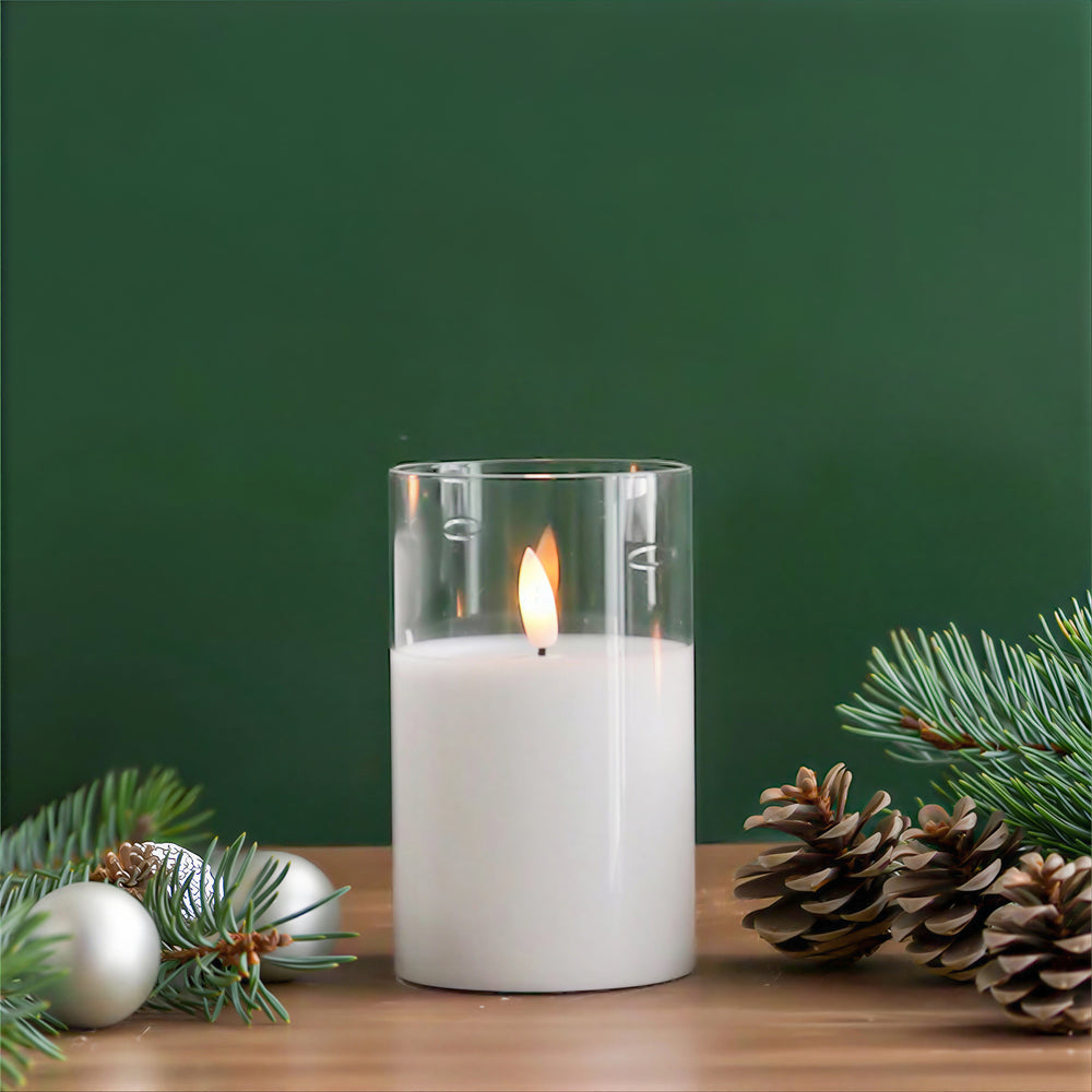 White LED Pillar - Large