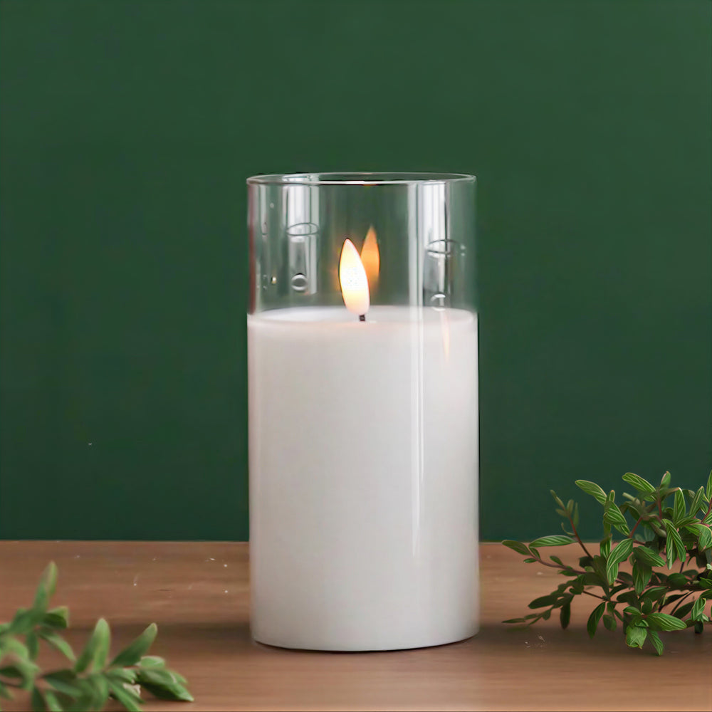 White LED Pillar - Medium