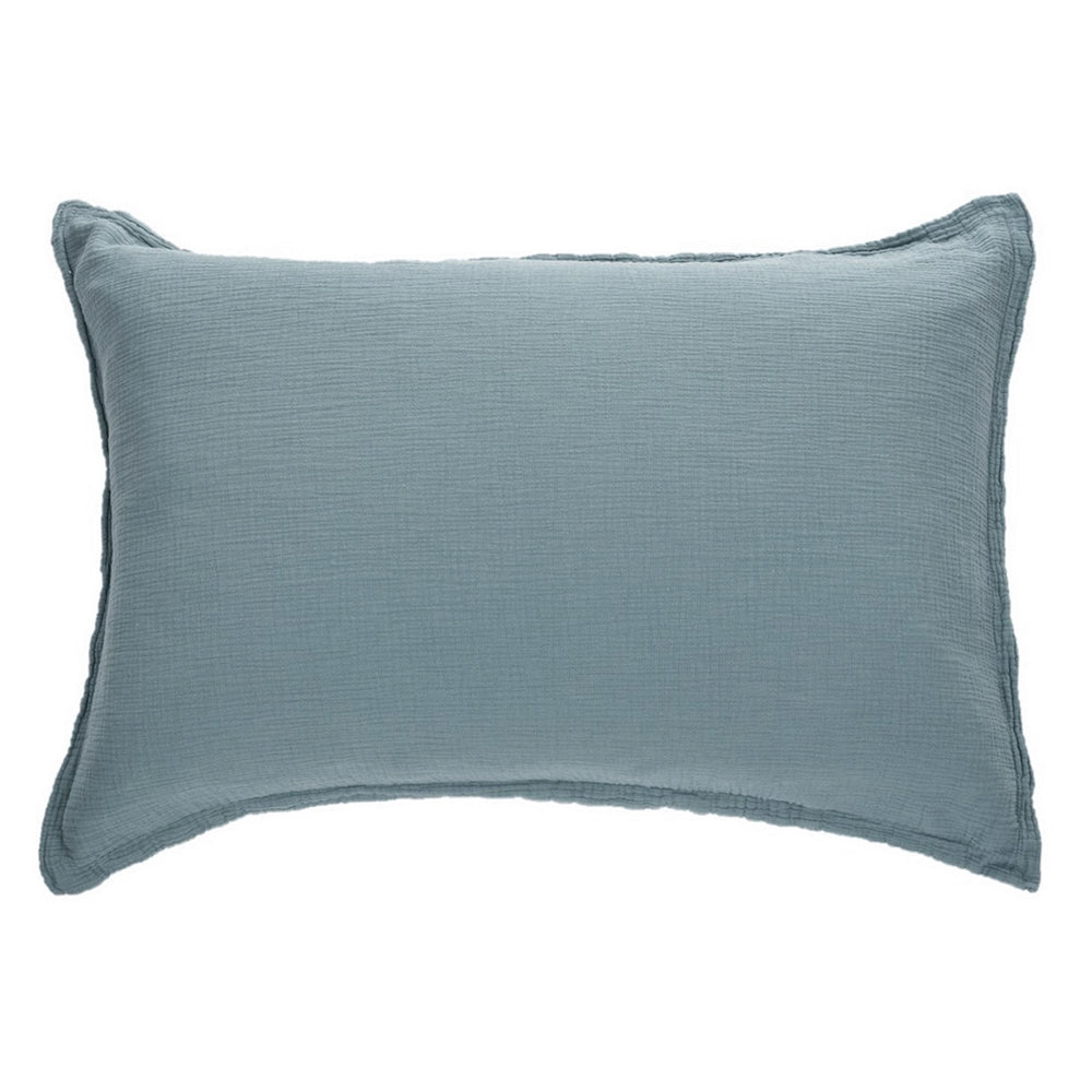 Ensemble de couvres-oreiller bleu - Muslin