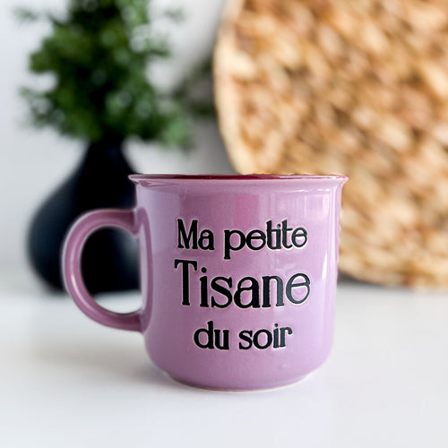 Tasse - Tisane du soir||Mug - "Tisane du soir"