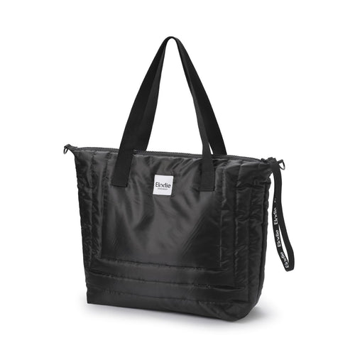 Black quilted changing bag - Elodie Details