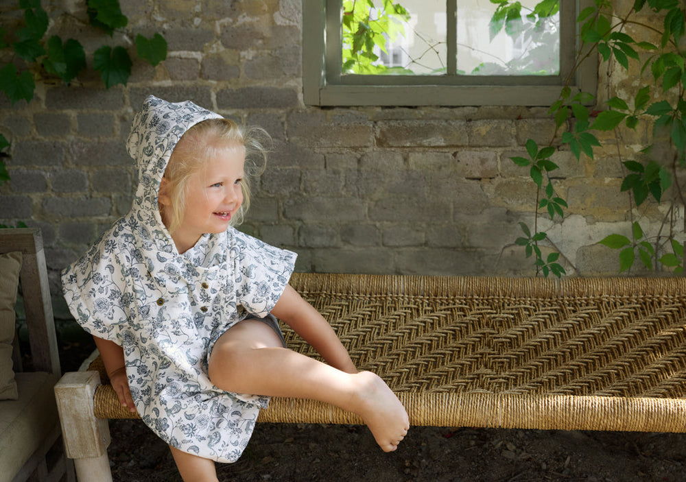 Poncho de bain - Garden Leo