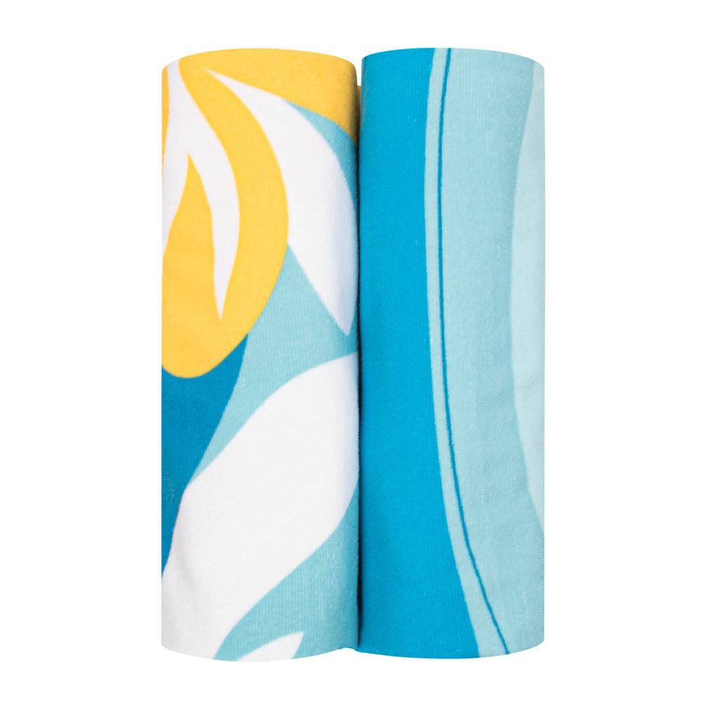 Set of 2 beach towels - Sand & surf