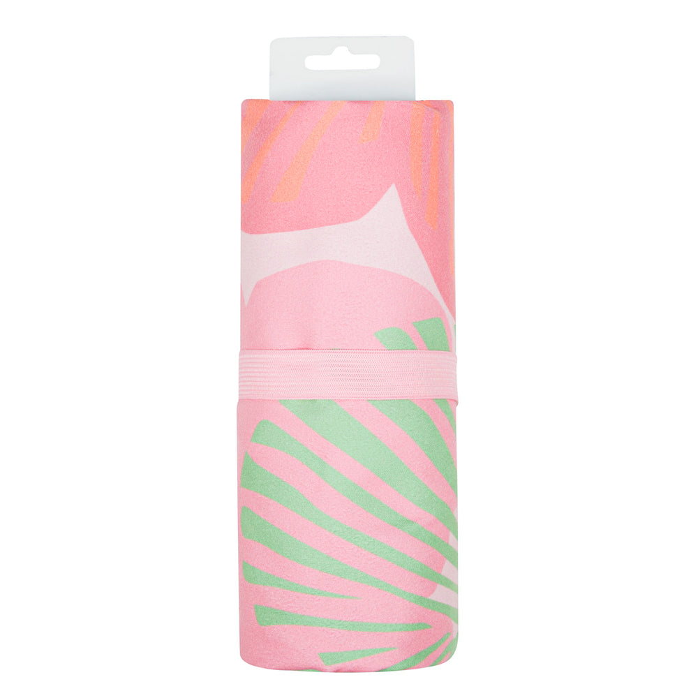 Reversible beach towel - Retro floral