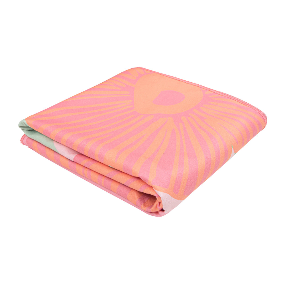 Reversible beach towel - Retro floral