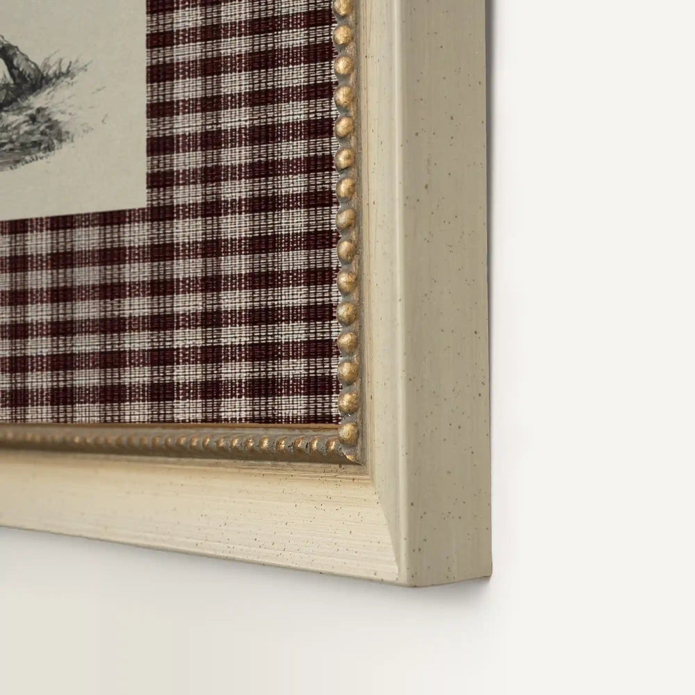 Toile vintage - Between the trees