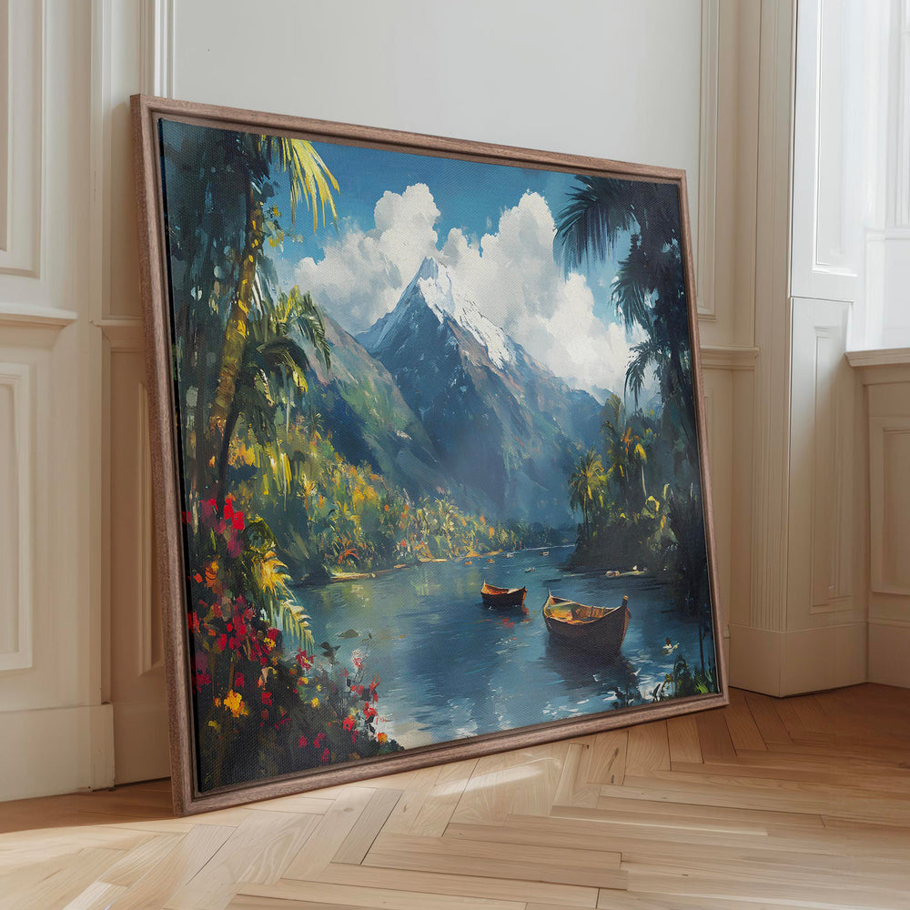 Canvas - Emerald Lagoon