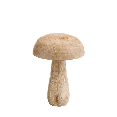 Champignons décoratifs en bois