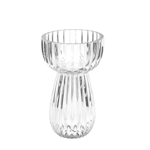 Vase en verre champignon - 6"