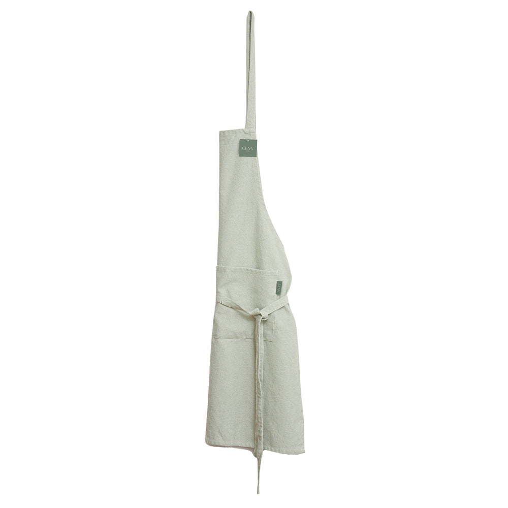 Tablier tissé - Vert sauge