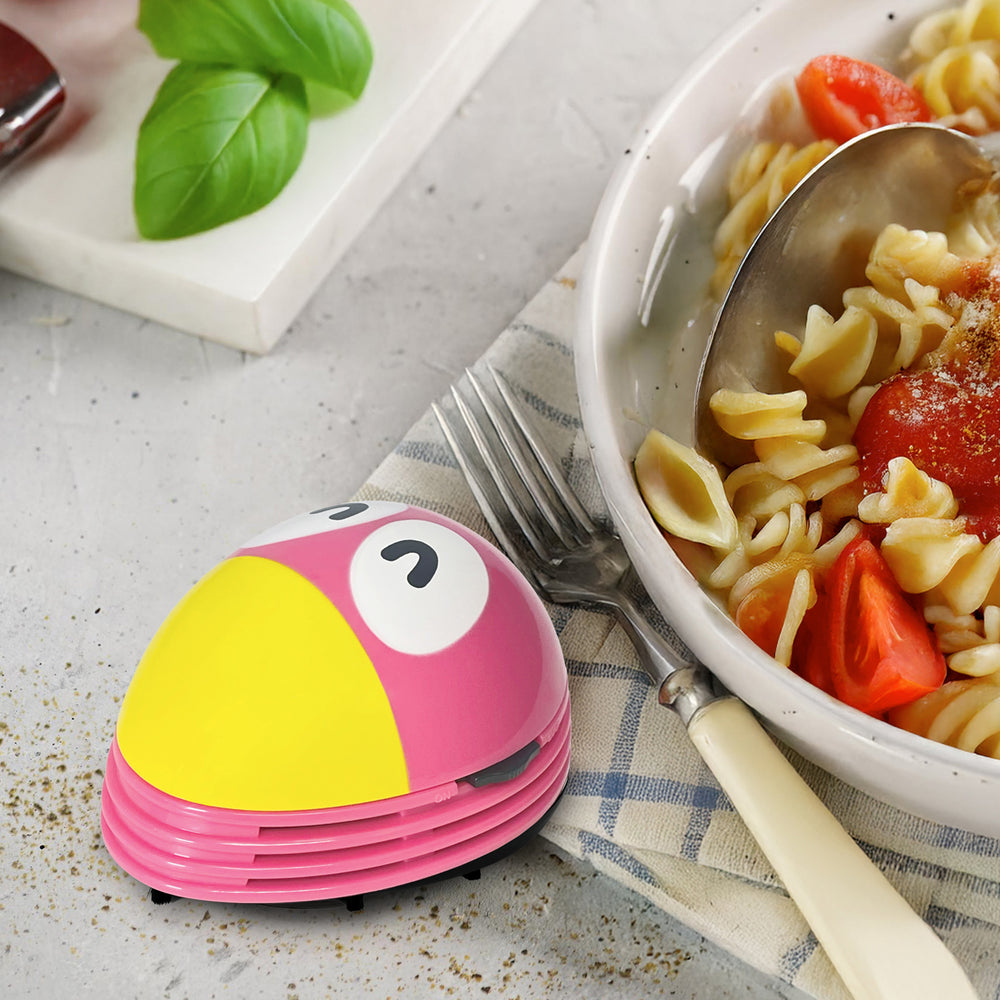Aspirateur de table - Flamant rose