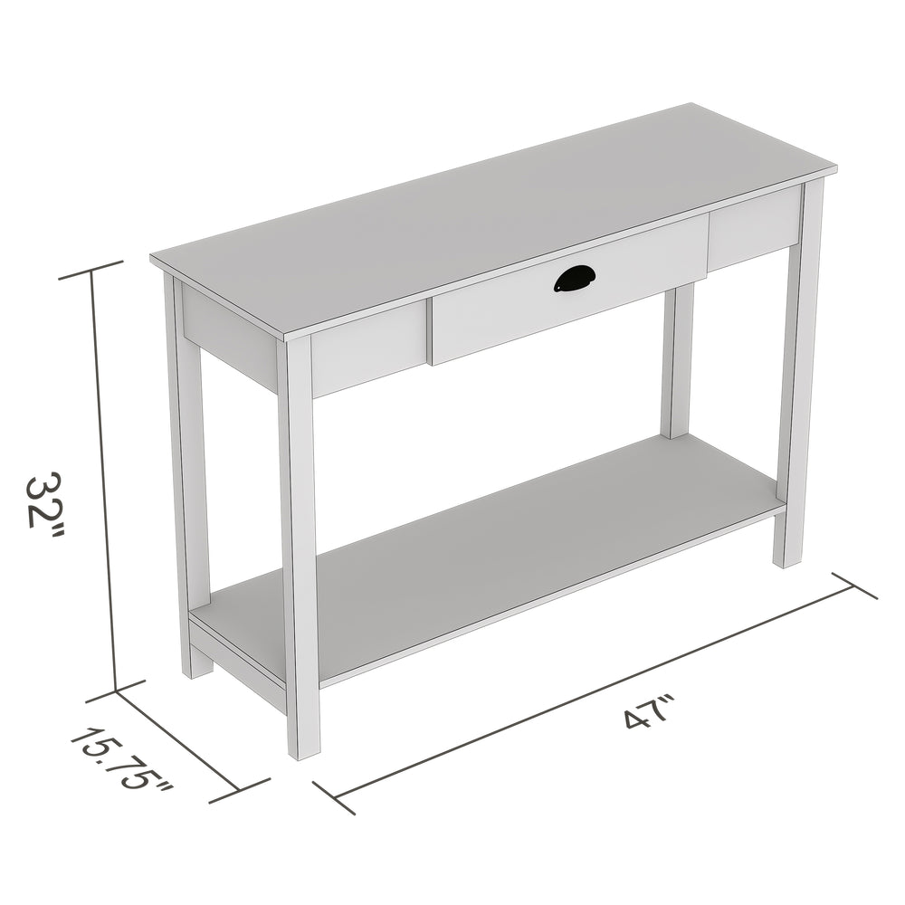 Table console - Nevada 1 tiroir||Console table - Nevada 1 drawer