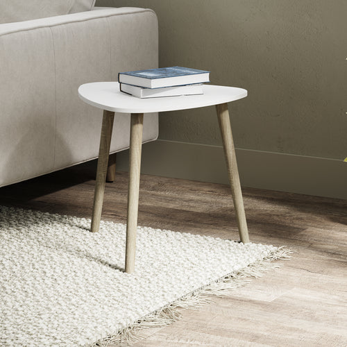Table d'appoint blanche - Scandi