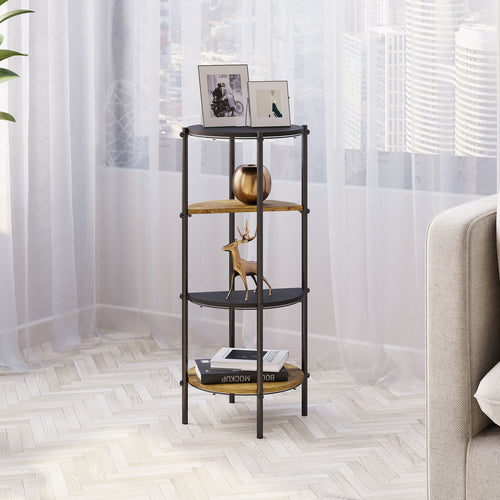 Multi-level side table - Rustic