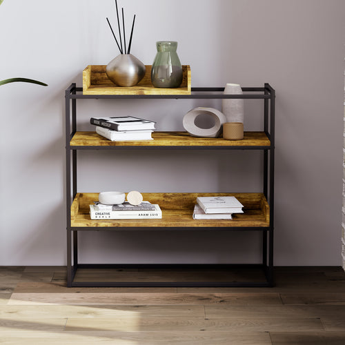 3-tier console table - Rustic