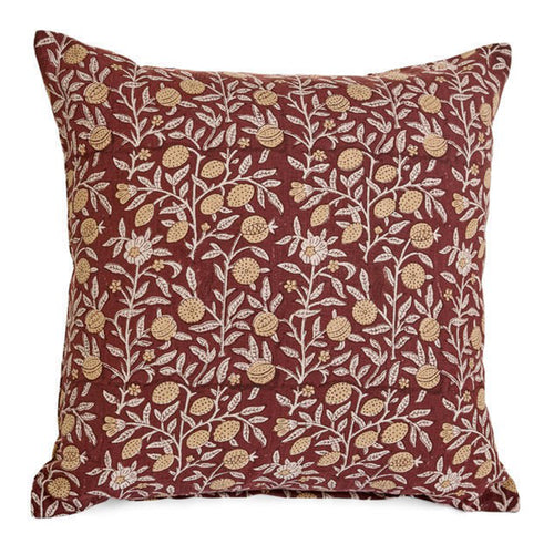 Coussin décoratif – Motif floral imprimé