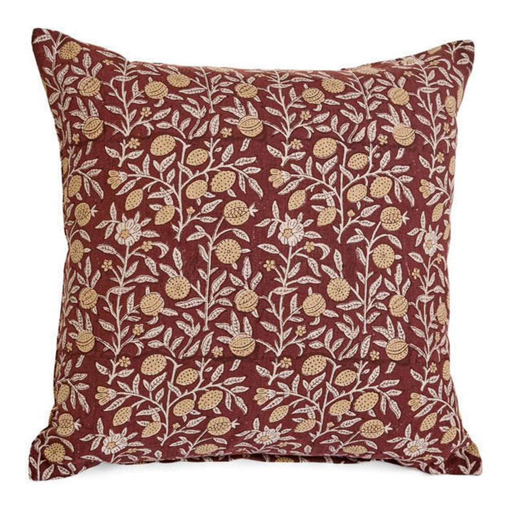 Coussin décoratif – Motif floral imprimé