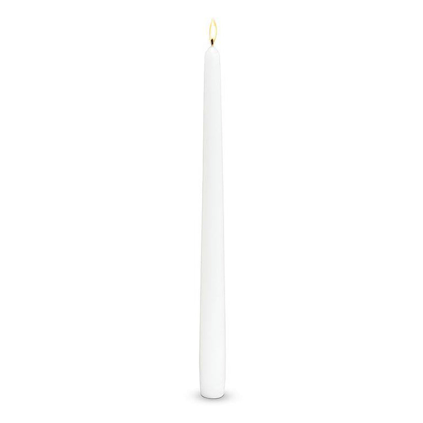 Classic taper candle White Decorative candles Boutique Kozy