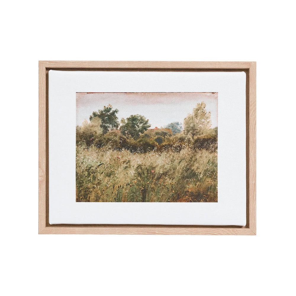 Toile encadrée - Peinture paysage||Framed canvas - Landscape painting