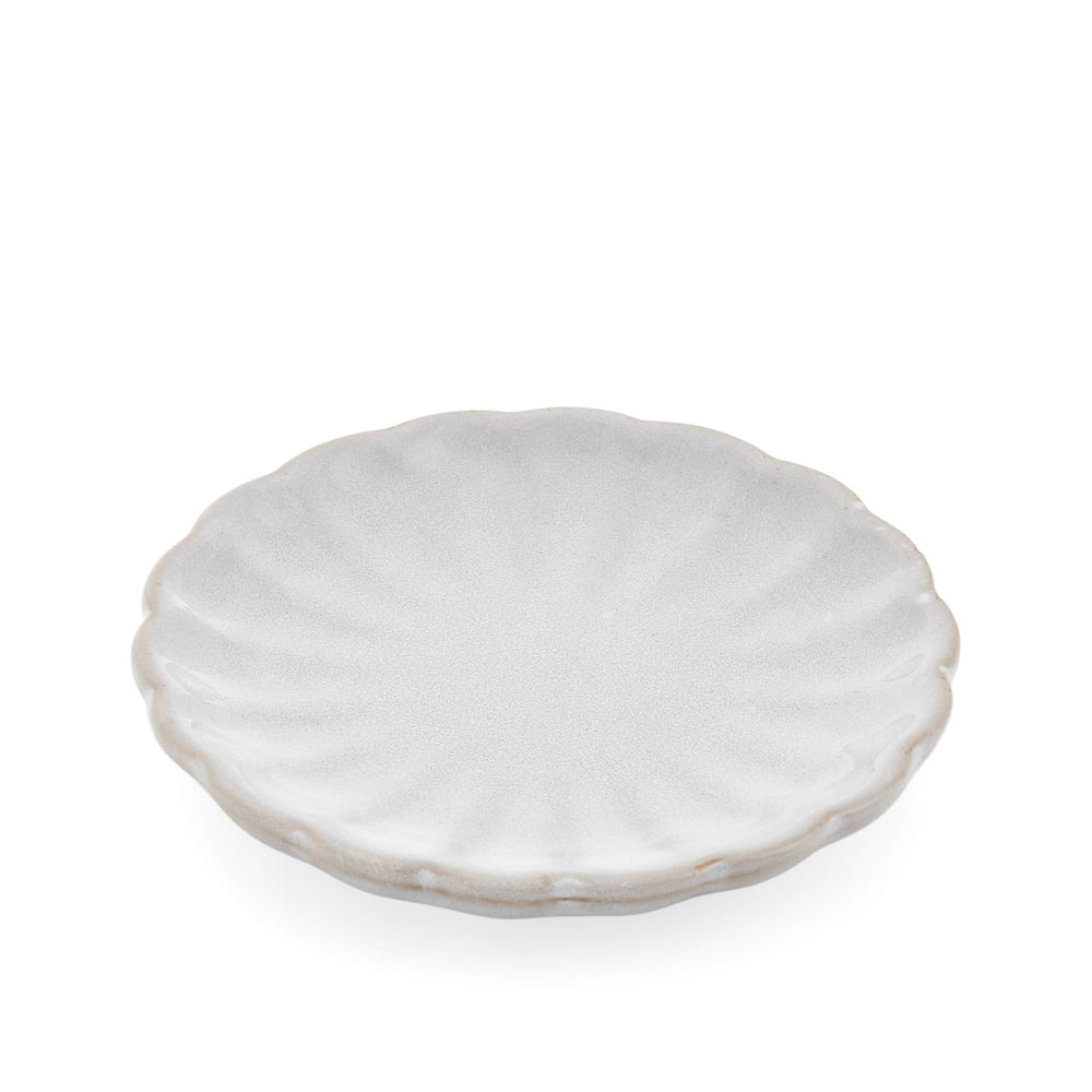 Assiette en porcelaine - Blanc