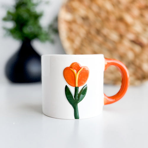Tasse en céramique - Tulipe||Ceramic mug - Tulip