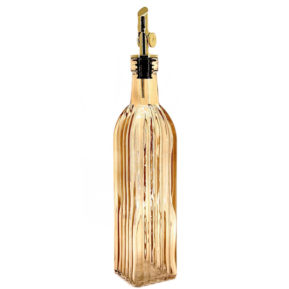 Oil or vinegar bottle - Amber glass