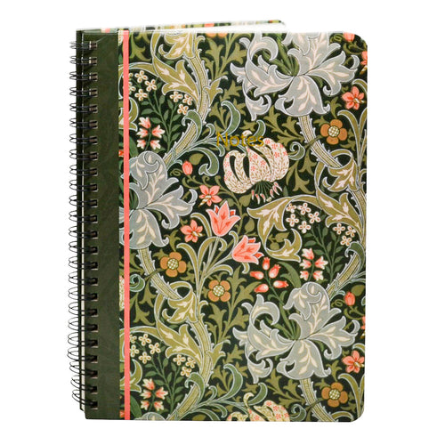 Cahier de note rigide - Fleurs vintage